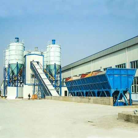 Wet Mix Concrete Batch Plant